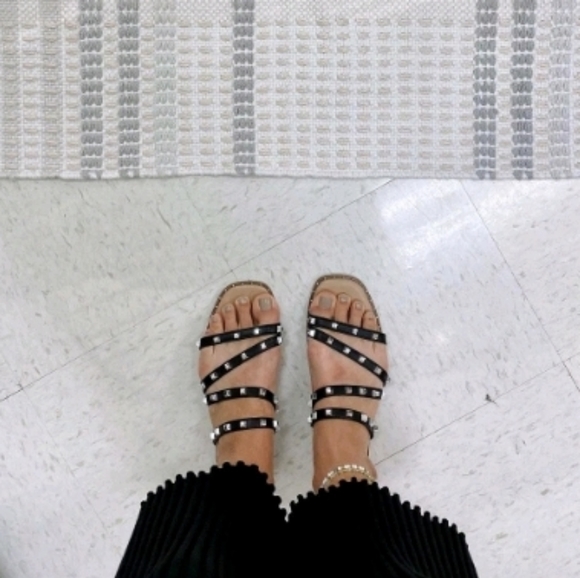 Women's Hollis Wide Width Embellished Slide Sandals - Picture 5 of 5